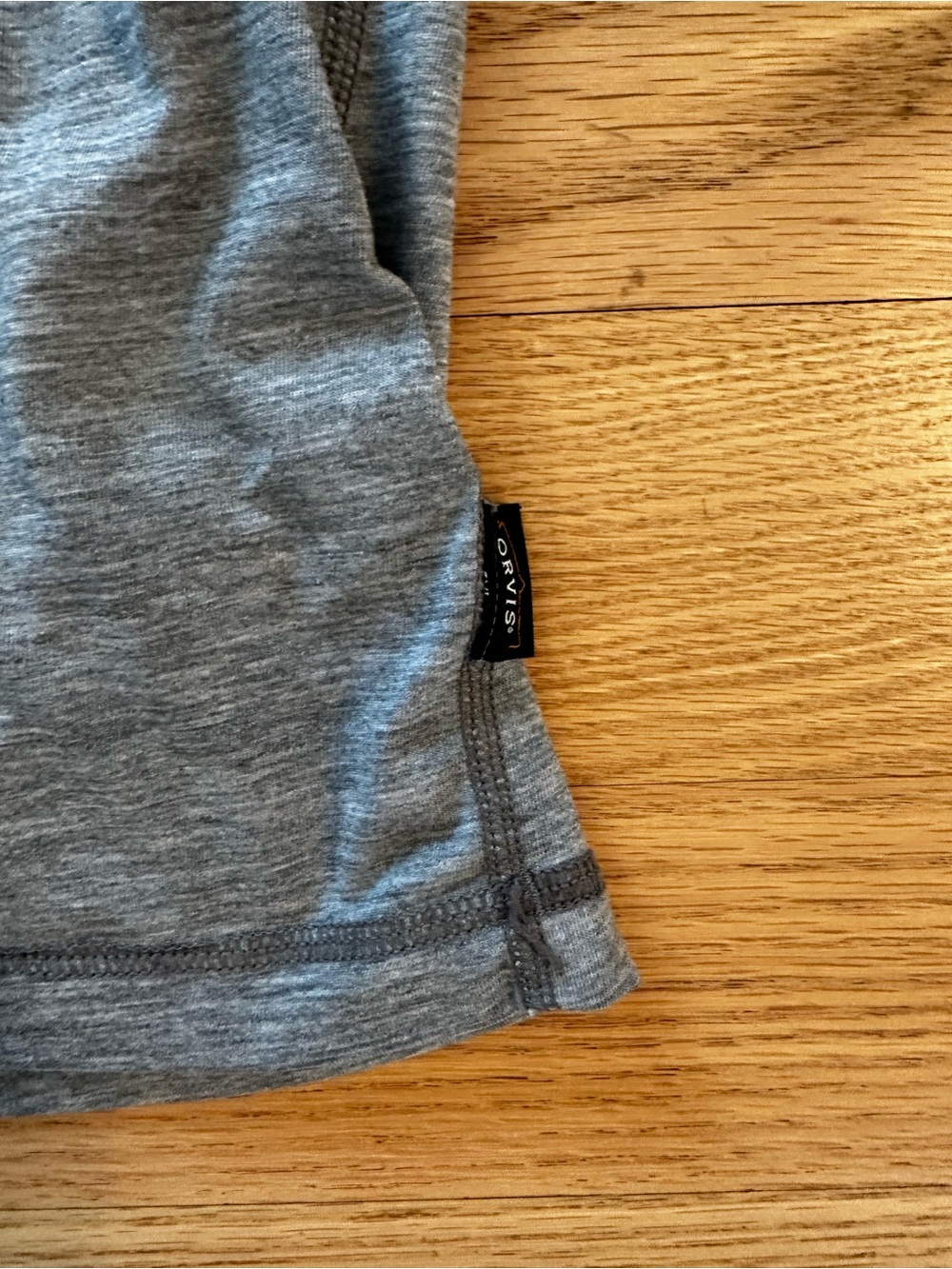 Men’s Orvis long sleeve T-shirt hoodie - Picture 2 of 7